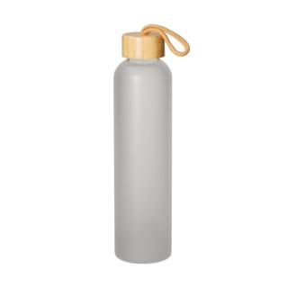 Glass bottle "Bamboo" 750ml, Frosted 