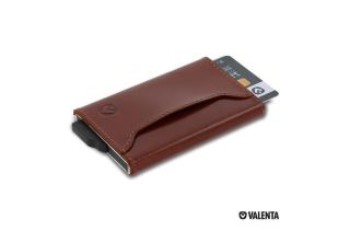 7218 | Valenta Card Case Plus Brown