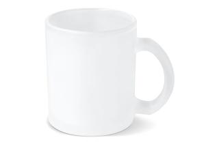 Mallorca subli frosted glass mug 335ml Transparent