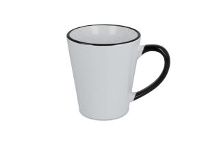 Mug subli Melbourne colored edge & handle 300ml 