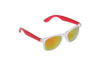 Sonnenbrille Bradley UV400 Transparent rot