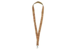 Cork lanyard 