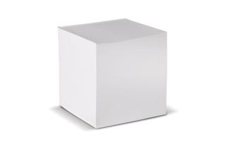 Cube pad 10x10x10cm FSC White