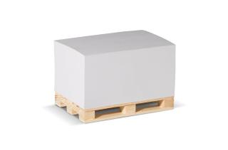 Rectangle pad 12x8x6cm FSC on wooden pallet 