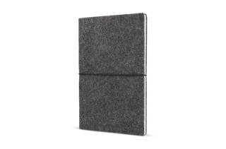 Notebook felt A5 Dark grey