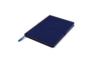 Notebook made of R-PET A5 Dark blue