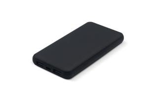 Powerbank „Elite“ Softtouch-Edition 8.000mAh Schwarz