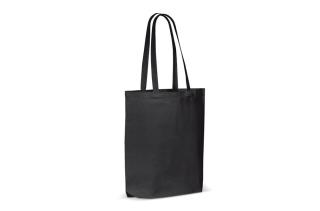 Shoulder bag canvas OEKO-TEX® 270g/m² 42x12x43cm Black