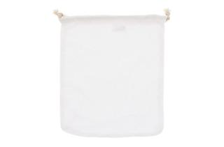 Reusable food bag OEKO-TEX® cotton 25x30cm White