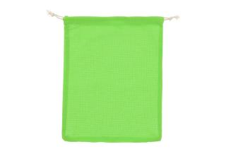 Reusable food bag OEKO-TEX® cotton 25x30cm Light green