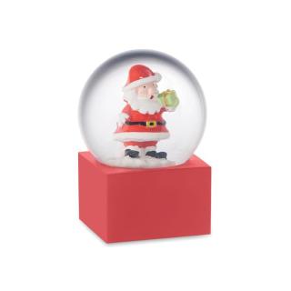 SANTO Small snow ball glass ornament 