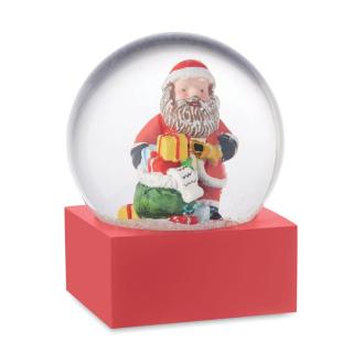 SANTISIMO Snow ball glass ornament 