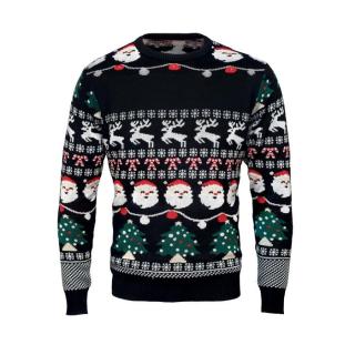 SHAMIS LARGE Weihnachts-LED-Pullover L/XL 