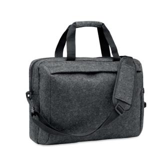 PLANA 15 inch RPET felt laptop bag 