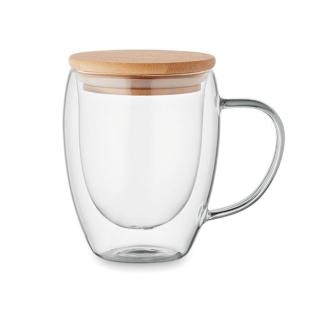 TIRAL Double wall borosilicate mug 