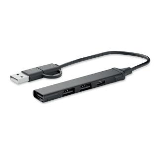 CURRENT USB 4 port hub 19 cm 