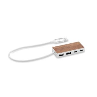 UBAH USB hub 4 ports 27,5 cm 