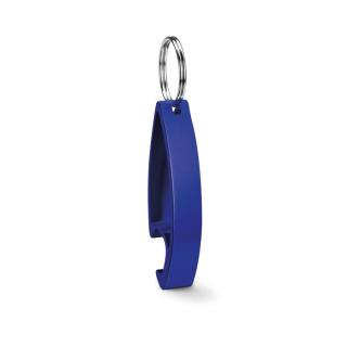 COLOUR TWICES Key ring bottle opener Aztec blue