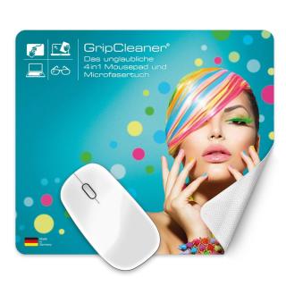 GripCleaner 4in1 Mousepad & Mikrofasertuch 28x16cm 