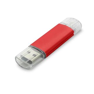 USB Stick Simply Duo Rot | 1 GB