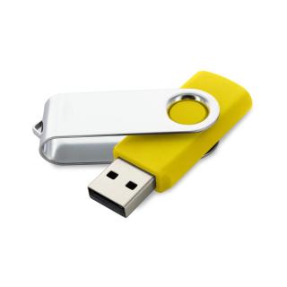 USB Stick Clip Yellow | 256 MB