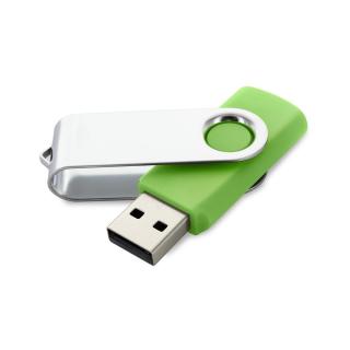 USB Stick Clip Hellgrün | 2 GB