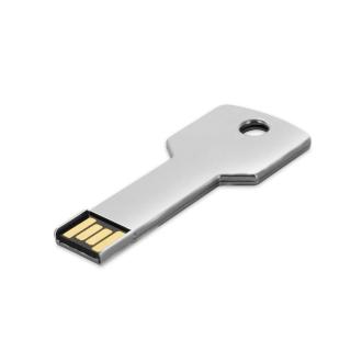 USB Stick Schlüssel Sorrento Silber | 256 MB