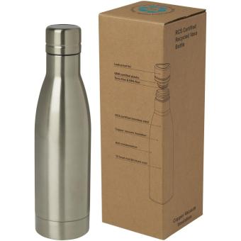 Vasa RCS-zertifizierte Kupfer-Vakuum Isolierflasche aus recyceltem Edelstahl, 500 ml Titan