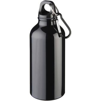 Oregon 400 ml RCS-zertifizierte Trinkflasche aus recyceltem Aluminium mit Karabinerhaken 