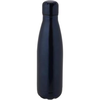 Cove 500 ml RCS certified recycled stainless steel vacuum insulated bottle Navy