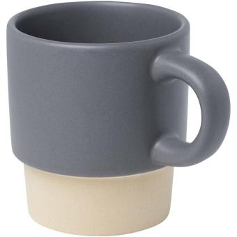 Olympia 130 ml stackable expresso cup with clay bottom Convoy grey