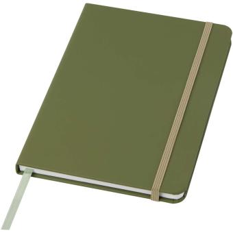 Spectrum A5 notebook with blank pages Forest green