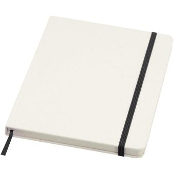 Bass A5 recycled hard cover notebook with lined pages 