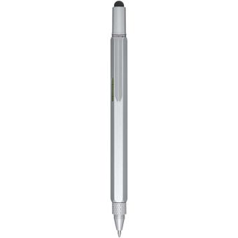 Dora recycled aluminium multifunctional pen Silver