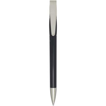 Ana recycled plastic ballpoint pen Black