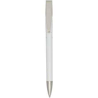 Ana recycled plastic ballpoint pen White