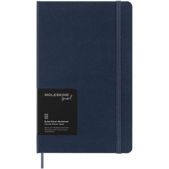 Moleskine Smart notebook L - ruled Aztec blue