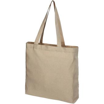 Pheebs 210 g/m² recycled gusset tote bag 13L Nature