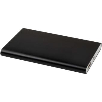 Pep 4000 mAh Type-C recycled aluminium power bank Black