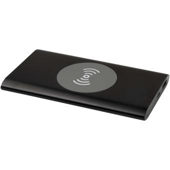 Juice 4000 mAh Type-C recycled aluminium wireless power bank Black