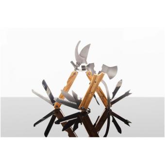 SCX.design T32 wooden multi-tool set Light brown