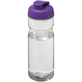 H2O Active® Base Tritan™ 650 ml Sportflasche mit Klappdeckel Transparent lila