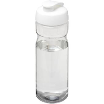 H2O Active® Base Tritan™ 650 ml Sportflasche mit Klappdeckel Transparent weiß