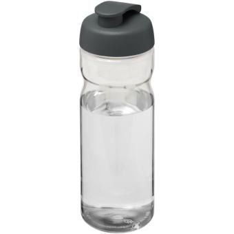 H2O Active® Base Tritan™ 650 ml flip lid sport bottle Transparent grey