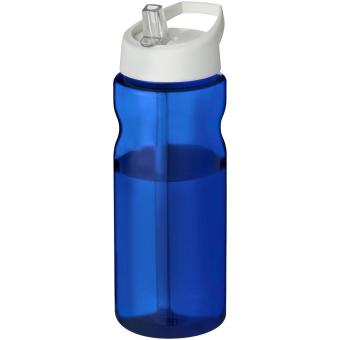 H2O Active® Base Tritan™ 650 ml Sportflasche mit Ausgussdeckel Blau/weiß