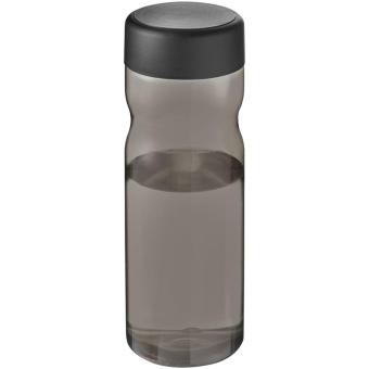 H2O Active® Base Tritan™ 650-ml-Sportflasche mit Drehdeckel, schwarz Schwarz,kohle