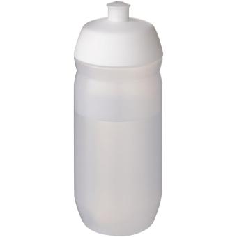 HydroFlex™ Clear 500 ml squeezy sport bottle White