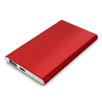 Powerbank Slim Fit 4000 mAh EXPRESS Rot | 4000 mAh