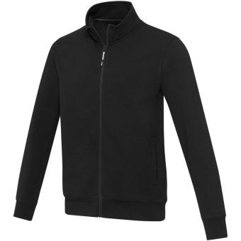 Galena unisex Aware™ recycled full zip sweater, black Black | XS