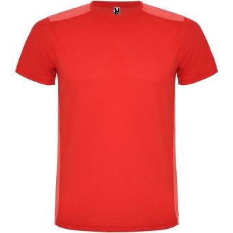 Detroit short sleeve kids sports t-shirt, red Red | 4